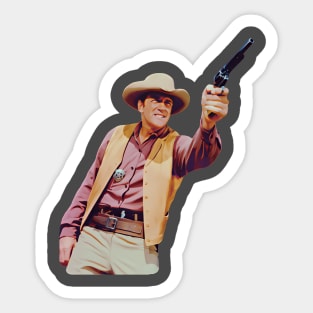 Gunsmoke - Matt Dillon Sticker